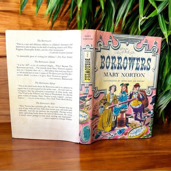 VINTAGE 1953 The Borrowers by Mary Norton - Illustrated by Beth and Joe Krush - Picture 6 of 14